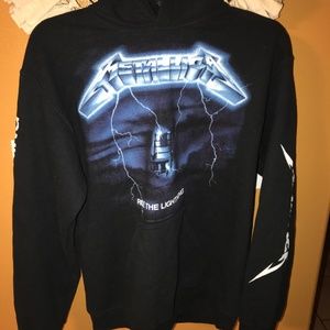 2007 Metallica Ride The Lightning Hoodie RARE